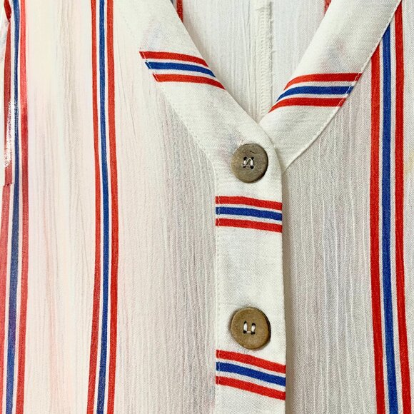 VERA MODA Striped Jumpsuit - Size XS - Picture 5 of 8